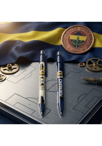 Bakgelal Fenerbahçe Lisanslı 0.7 Mm Versatil Kalem Taraftar Desenli Uçlu Kalem Okul Kırtasiye 1 Adet - 9017538570883 Lacivert - Sarı