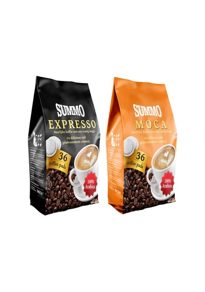 Summo Senseo 1 Adet Moca ve 1 Adet Espresso 72'li Avantaj Paketi