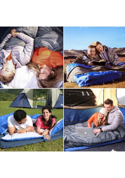 Kingcamp Oxygen 250d Uyku Tulumu Çok Renkli
