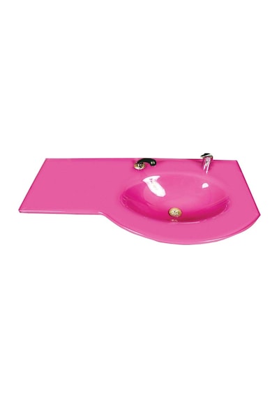 Cam Lavabo Diamond Modeli 90 x 56 CM