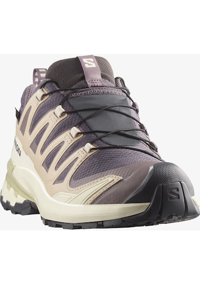 Salomon Xa Pro 3d V9 Gore-tex Kadın Krem Outdoor Ayakkabı-15682 Mor
