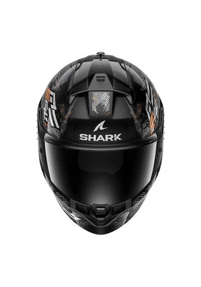 Shark Rıdıll 2 Molokai Kapalı Turuncu Siyah Kask Turuncu