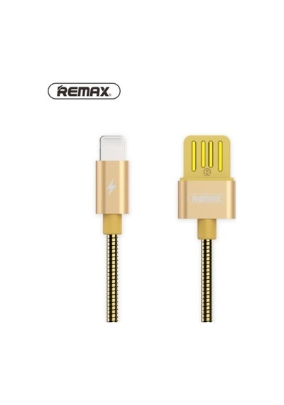 Remax Rc-080I Apple Uyumlu iOS Lightning Metal Şarj Data Kablosu-Renk Seçim