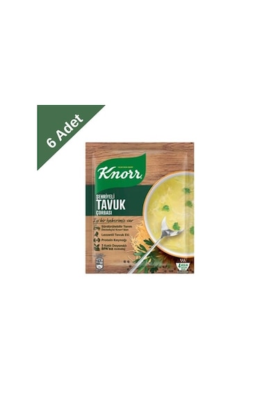 Knorr Şehriyeli Tavuk Çorbası 51 G X 6 Adet