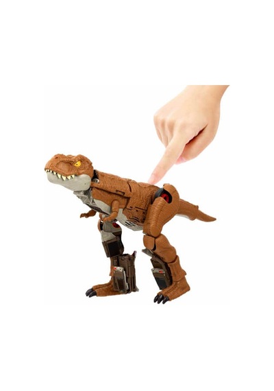 Jurassic World Değişim Serisi Dönüşebilen Tyrannosaurus T-rex Figürü Hpd38 Cicciobello