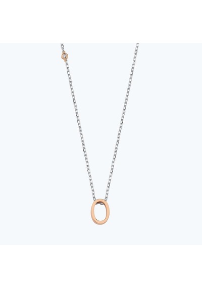Altınbaş Silver Pırlantalı O Harfi Kolye Int238o-925-1