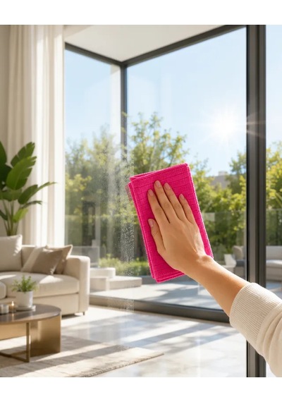 Astraltech 40x40 Cm Pembe Mikrofiber Temizlik Bezi Hızlı Kuruyan Diğer