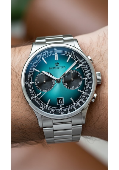 Momentus Gümüş Çelik Kordon Erkek Kol Saati Cc305s-15ss Gümüş