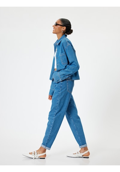 Koton Kadın Jean Pantolon İndigo 5wal40002md 25ky59000071 Y59161 İndigo Koton Kadın Jean Pantolon İndigo 5wal40002md 25ky59000071 Y59161 İndigo