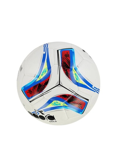 Diadora 4060261 Gold Futbol Topu Beyaz-mavi-kırmızı Beyaz - Mavi - Kırmızı