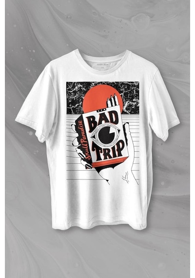 Bad Trip Urban Street Sokak Kültür Baskılı Tişört Unisex T-shirt 001
