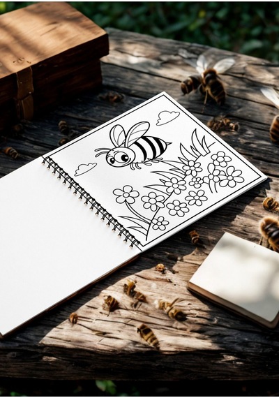 Spring İlkbahar Bold And Easy 20 X 20 Cm Büyük Boyama Kitabı