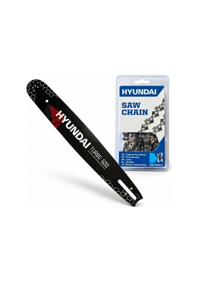 Hyundai Turbo 600 Uyumlu Kılavuz Ve Zincir Seti .325 1,5 Mm 33 Diş
