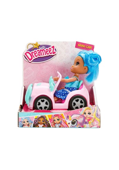 Sunman Oyuncak Bebek Ve Mini Arabası - Pembe Standart