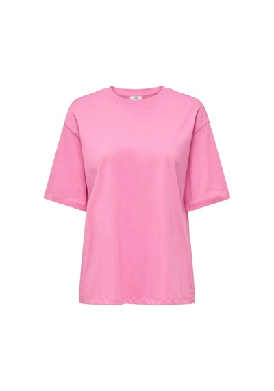 Only Jdy Kadın Yuvarlak Yaka Pembe T-shirt - 15366305 Pembe