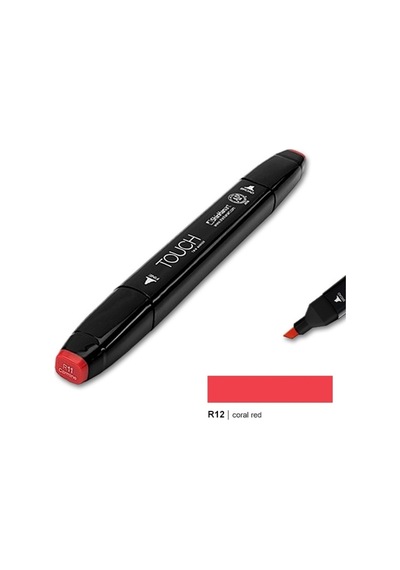 Touch Twın  Marker R12 Coral Red