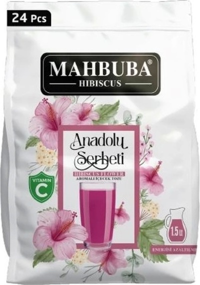 Mahbuba Anadolu Şerbeti Aromalı Soğuk Toz Içecek 24x11.2gr 11.2 G