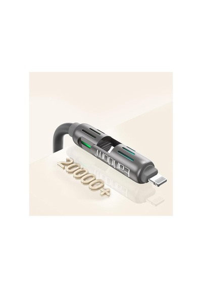 Ic02 4in1 240w Type-c To Type-c, Usb To Lightning, Type-c To Lightning, Gri