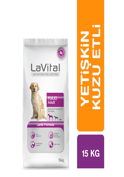 Lavital Maxi Adult Orta&büyük Irk Kuzu Etli Yetişkin Kuru Köpek 15 KG
