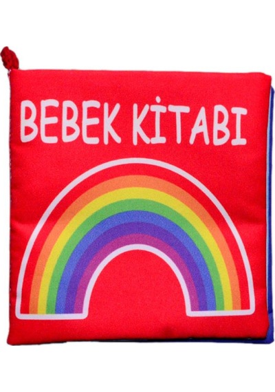 Tox Bebek Renkli Kumaş Sessiz Kitap T061 - Bez Kitap , Eğitici Oyuncak , Yumuşak Ve Hışırtılı