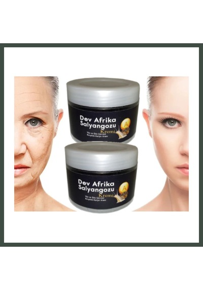 Bezos Dev Afrika Salyangoz Yüzde Bakım Kremi 100 Ml X 2 Adet Nhr