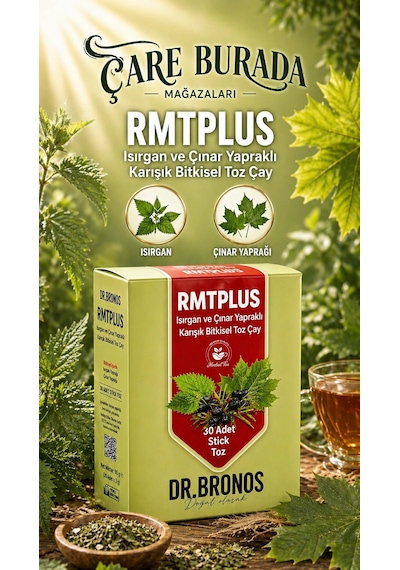 Dr. Bronos - Rmtplus 30'lu Stick Çay Isırgan & Çınar Yapraklı