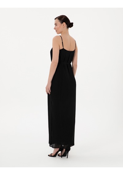 Pierre Cardin Kadın Siyah Elbise Dokuma 50301053-vr046