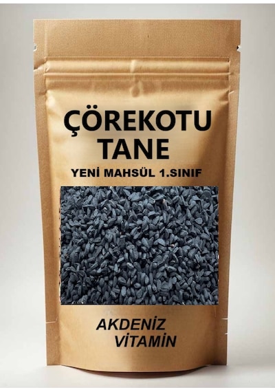 Akdeniz Vitamin Çörekotu Tane Karaca Ot 500 G
