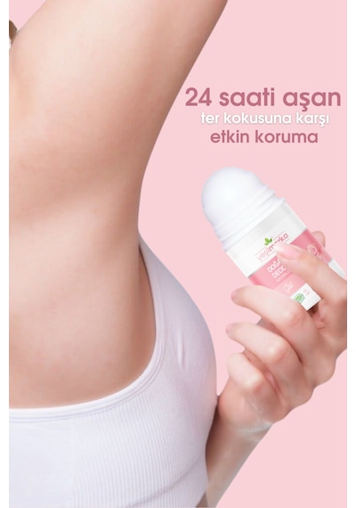 Yeşilmarka Gül Kokulu Doğal Unisex Roll-On Deodorant 50 ML