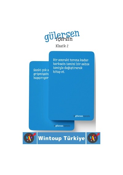 Oyun Eğlenceli Kız Erkek Grup Arkadaş Ortamı Komik Görev Ceza Kart Oyunu Gülersen İçersin-klasik 2