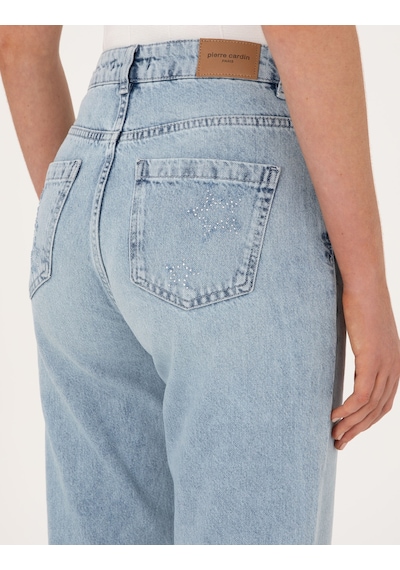 Pierre Cardin Kadın Açık Mavi Pantolon Jean 50308401-vr003 Açık Mavi
