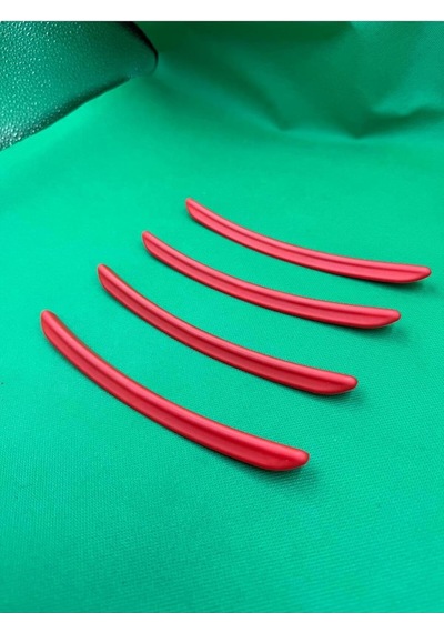 Bmw E90 E91 E92 E93 Uyumlu Kırmızı Çamurluk Dodiği Çıtası 4 Prc Flap Set 2005-2013