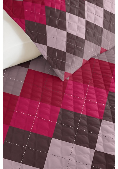 Fuşya Geometrik Retro Genç Odası Tek Kişilik Pike Takımı-bordo Ekose 160x220cm Kapitone Yatak Örtüsü Bulanık Bozkır Akışı Fuşya Geometrik Retro Genç Odası Tek Kişilik Pike Takımı-bordo Ekose 160x220cm Kapitone Yatak Örtüsü Bulanık Bozkır Akışı
