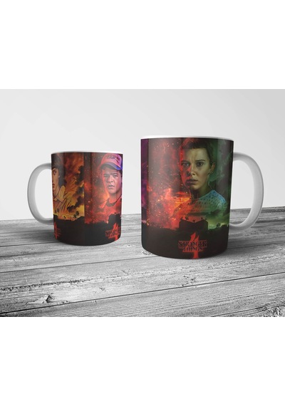 Pixxa Stranger Things 4. Sezon Kupa Bardak Model 1