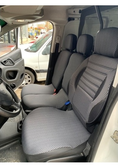Peugeot Partner Tepee 2008-2018 Tek Kabin  2+1 Koltuk Kılıfı