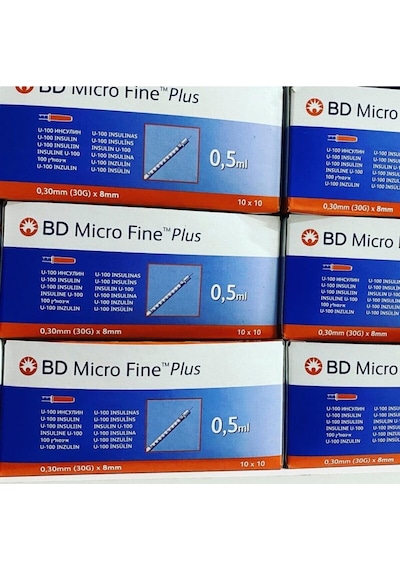 Bd Microlance Bd Micro Fine Plus 0,5 ml Insülin Enjektörü