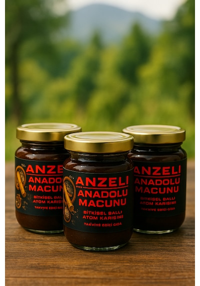 Anzel Tоros Anadоlu Bitkisel Ballı Atоm Karışım Macunu 240 Gr