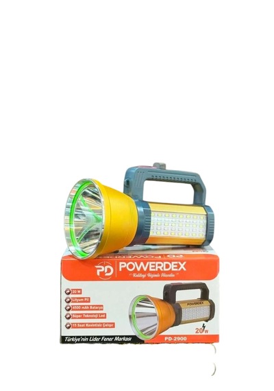 Pd-2900 2000 Lümen Led Şarjlı El Feneri