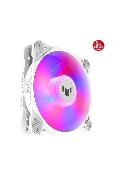 Asus Tuf Gamıng Tf120 Argb Beyaz Kasa Fanı