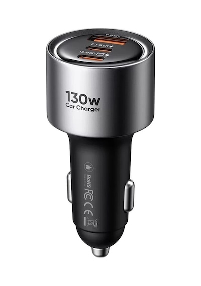 Cc-3190 Gana Serisi 130w 2c1a Araç Içi Çakmaklık Hızlı Şarj Cihazı