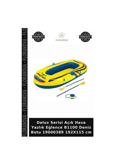 Delux Serisi Açık Hava Yazlık Eğlence B1100 Deniz Botu 19000389 192x115 Cm Belirtilmemiş