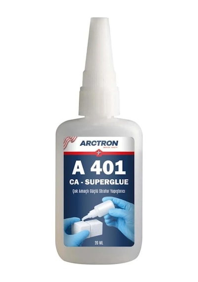 Arctron A401 Superglue Genel Amaçlı Hızlı Yapıştırıcı - 20 Gr
