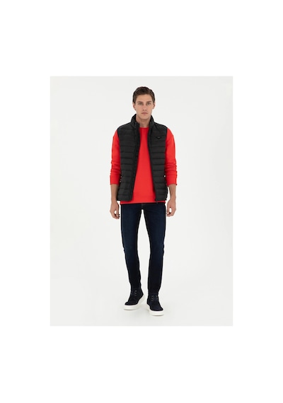 U.S. Polo Assn. U.s. Polo Assn. Siyah Erkek Yelek Vr046siyah