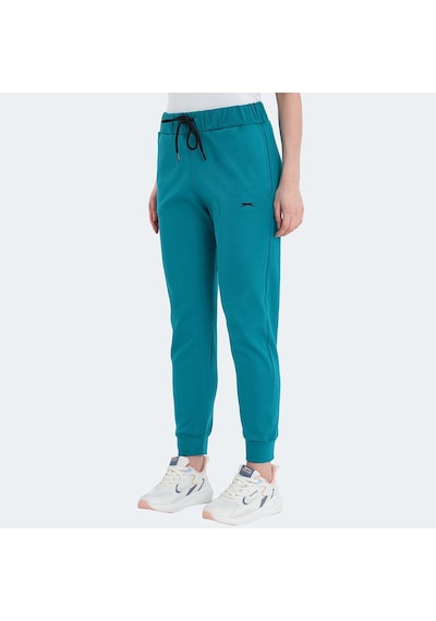 Slazenger VETERAN RBN Kadın Cepli Turkuaz Eşofman Altı