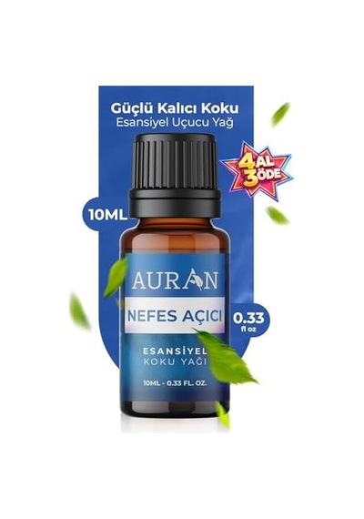 Auran Nefes Açıcı Nane Ve Okaliptüs Esansiyel Uçucu Koku Yağı Buhurdanlık Yağı Difüzör Esansı Küre 10ml Abundance Prosperity
