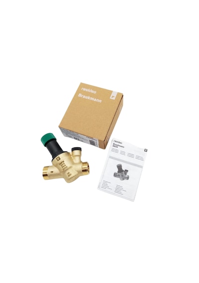 Braukmann Honeywell 3/4" Su Basınç Düşürücü Vana - Manometre Hediyeli - D04fm-3/4a Dn20 - 3/4"