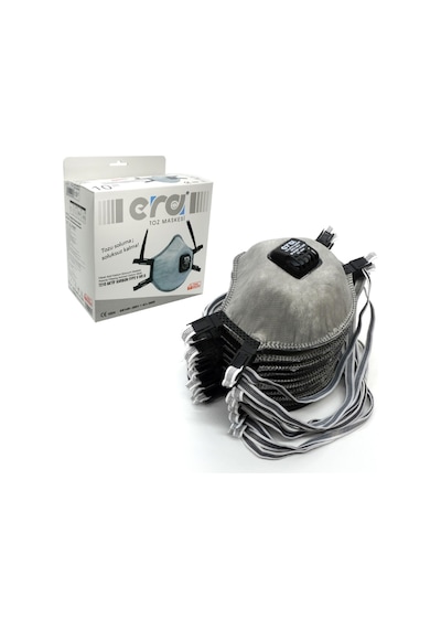 Era 7210 Ffp2 Ac Ventilli Toz Maskesi 10 Adet Paket