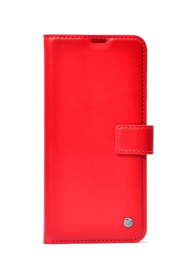Redmi Note 15 Pro Plus Kılıf Standlı Kapkalı Cüzdan Kopçalı Kar Deluxe Kırmızı