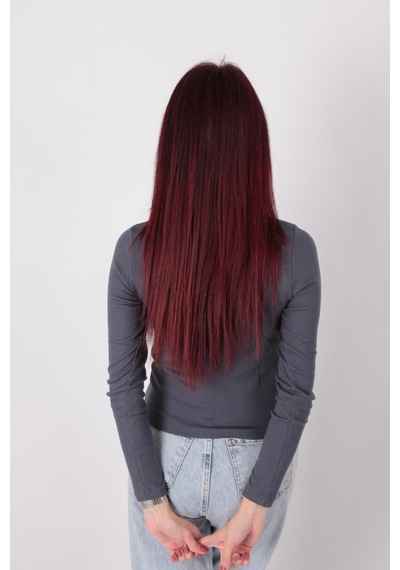 Busem W0010820 Kadın Bluz Antrasit