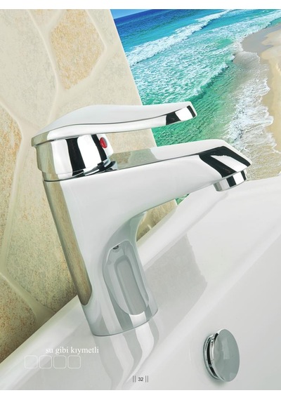 Vilas Elmas Mix Lavabo Bataryası